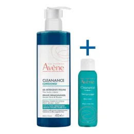 Avene Cleanance Comedomed Peelingujący żel do mycia twarzy, 400 ml