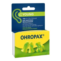 Ohropax Young piankowe zatyczki do uszu, 10 szt