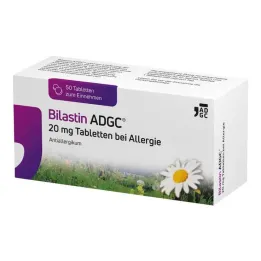 Bilastyna ADGC 20 mg tabletki na alergię, 50 szt