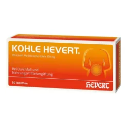 Tabletki Charcoal Hevert, 30 szt