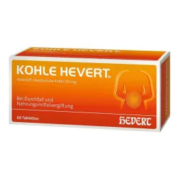 Tabletki Charcoal Hevert, 60 szt