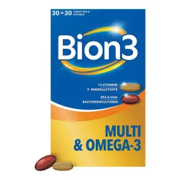 Zestaw kombinowany BION3 Multi + Omega-3, 2x30 sztuk