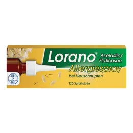 Lorano Azelastine / Fluticasone spray alergiczny na katar sienny, 23 g