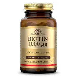 Solgar Biotyna 1000 µg kapsułki (50 sztuk)