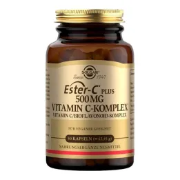 Solgar Ester-C plus kapsułki 500 mg, 50 sztuk