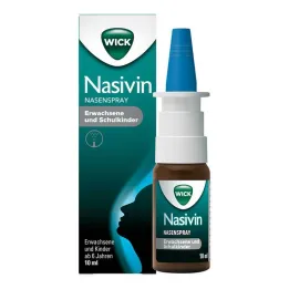WICK Nasivin spray do nosa dorośli/dzieci w wieku szkolnym 0,5 mg/ml, 10 ml
