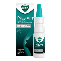WICK Nasivin spray do nosa OK dla dorosłych / Schulkin.0,5 mg/ml, 10 ml