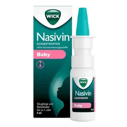 WICK Kroplomierz dozujący Nasivin ok Baby 0,1 mg/ml Ntr, 5 ml