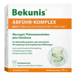 Kompleks przeczyszczający Bekunis plus proszek, 10X9,15 g