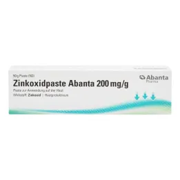 Pasta z tlenkiem cynku Abanta 200 mg/g Pasta do stosowania na skórę, 50 g