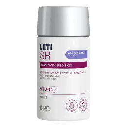Leti SR Krem mineralny przeciw zaczerwienieniom SPF 30, 40 ml
