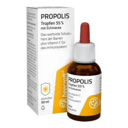 Beecraft Propolis krople 55% plus Echinacea, 30 ml