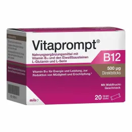 Vitaprompt B12 500 µg sztyfty bezpośrednie, 20 szt