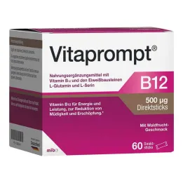 Vitaprompt B12 500 µg sztyfty bezpośrednie, 60 szt