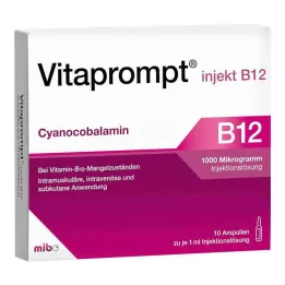 Vitaprompt injekt B12 1000 µg roztwór do wstrzykiwań, 10x1 ml