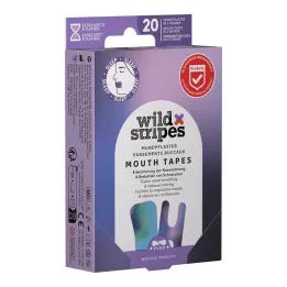 Taśmy na usta Wild Stripes Plastry Sunset, 20 szt