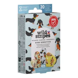 Plastry Wild Stripes Kids Sensitive Animal Fun, 20 szt