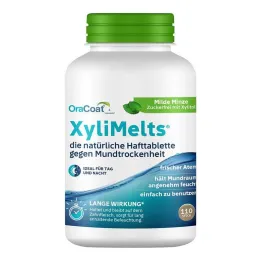 Tabletki samoprzylepne Xylimelts łagodna mięta Oracoat, 110 szt