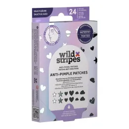 Plastry przeciwpryszczowe Wild Stripes Holo Clear, 24 szt