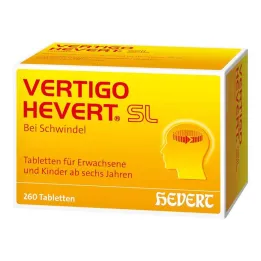 Vertigo Hevert SL tabletki, 260 szt