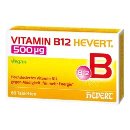 Witamina B12 Hevert 500 µg tabletki, 60 szt