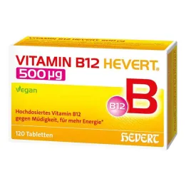 Witamina B12 Hevert 500 µg tabletki, 120 szt