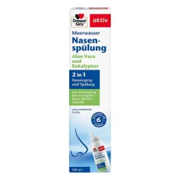 Doppelherz woda morska do płukania nosa, 120 ml