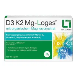 D3 K2 MG-Kapsułki Loges, 100 szt