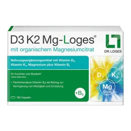 D3 K2 MG-Kapsułki Loges, 180 szt