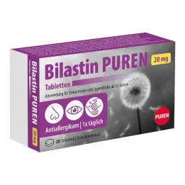 Bilastin Puren 20 mg tabletki, 20 szt