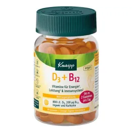 Kneipp Żelki Witamina D3 + B12, 30 szt
