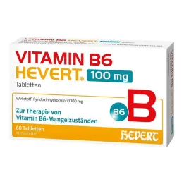 Witamina B6 Hevert 100 mg tabletki, 60 szt