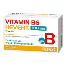 Witamina B6 Hevert 100 mg tabletki, 200 szt