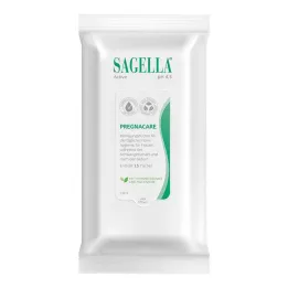 Chusteczki do czyszczenia Sagella active Pregnacare, 15 szt
