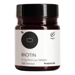 Biotyna 5 mg biotyny w tabletce, 120 szt