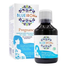 Blueiron Żelazo w płynie doustnym + kwas foliowy, 250 ml