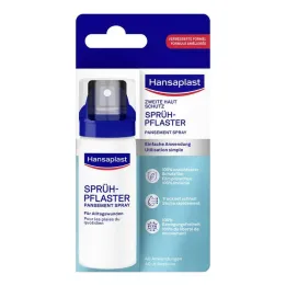 Plaster w sprayu chroniący drugą skórę Hansaplast, 40 ml