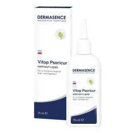 Płyn do skóry głowy Dermasence Vitop Psoricur, 75 ml