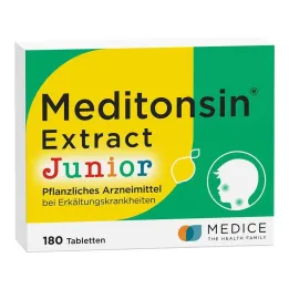 Meditonsin Extract Junior ziołowe tabletki na przeziębienie, 180 szt