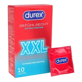 Prezerwatywy Durex Feeling Real XXL , 10 szt