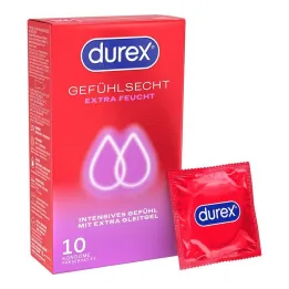 Prezerwatywy Durex Real Feeling wyjątkowo wilgotne, 10 szt