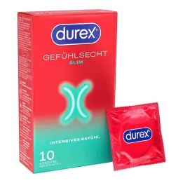 Prezerwatywy Durex Real Feel Slim, 10 szt
