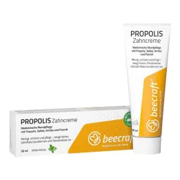Beecraft Propolis Pasta do zębów z szałwią i fluorem arniki, 50 ml