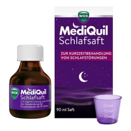 WICK MediQuil Sleep Juice 2,5 mg/ml roztwór doustny, 90 ml
