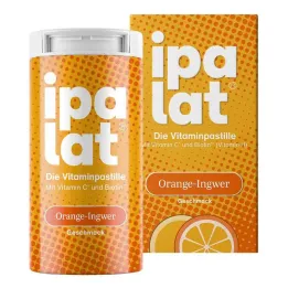 Ipalat Pastylka Witaminowa Pomarańczowo-Imbirowa, 40 szt