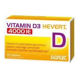 Witamina D3 Hevert 4000 IU tabletki, 100 sztuk