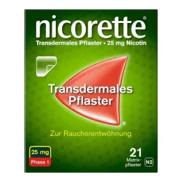 nicorette TX plaster 25 mg, 21 szt