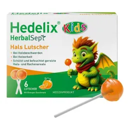 Hedelix Herbalsept Lizaki na szyję dla dzieci, 6 szt