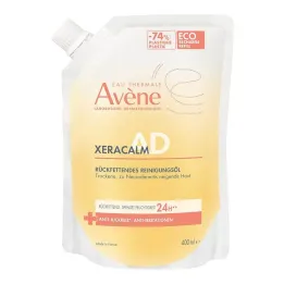 Avene Xeracalm A.D opakowanie uzupełniające olejku oczyszczającego, 400 ml