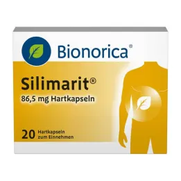 Silimarit 86,5 mg kapsułki twarde, 20 szt